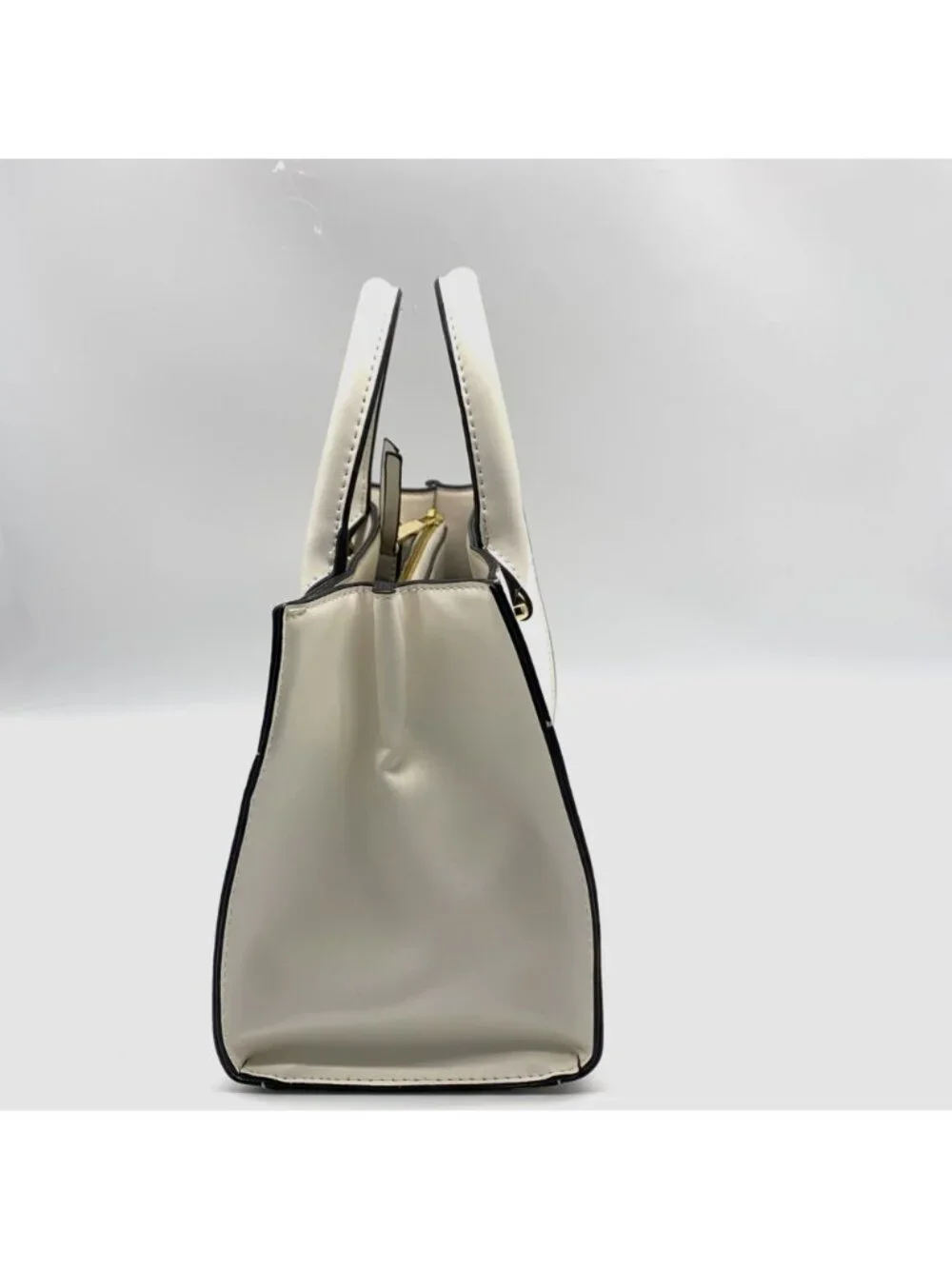 Crown & Ivy White Convertible Crossbody Satchel